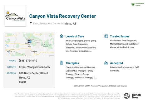 Canyon vista recovery center - Tour Canyon Vista. Canyon Vista Recovery Center is located a short 30-minute drive from Phoenix in the heart of historic Mesa, Arizona. Our comfortable residential campus consists of seven spacious homes where guests enjoy more than 300 days of sunshine each year and recover in a safe, relaxing environment.